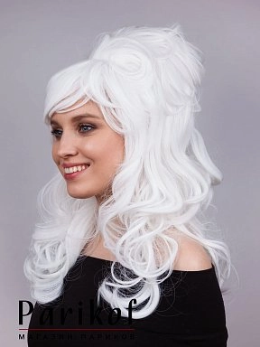 Парик Elizabet termo white