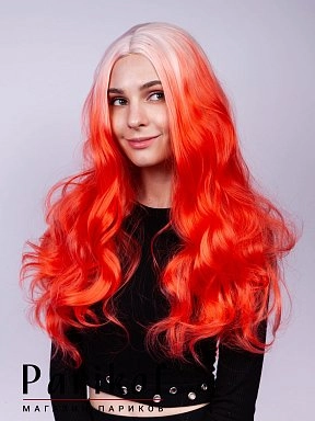 Парик Radish-C white.red